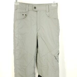 Spyder Ski Snow Pants Kid's 12 Gray Distressed